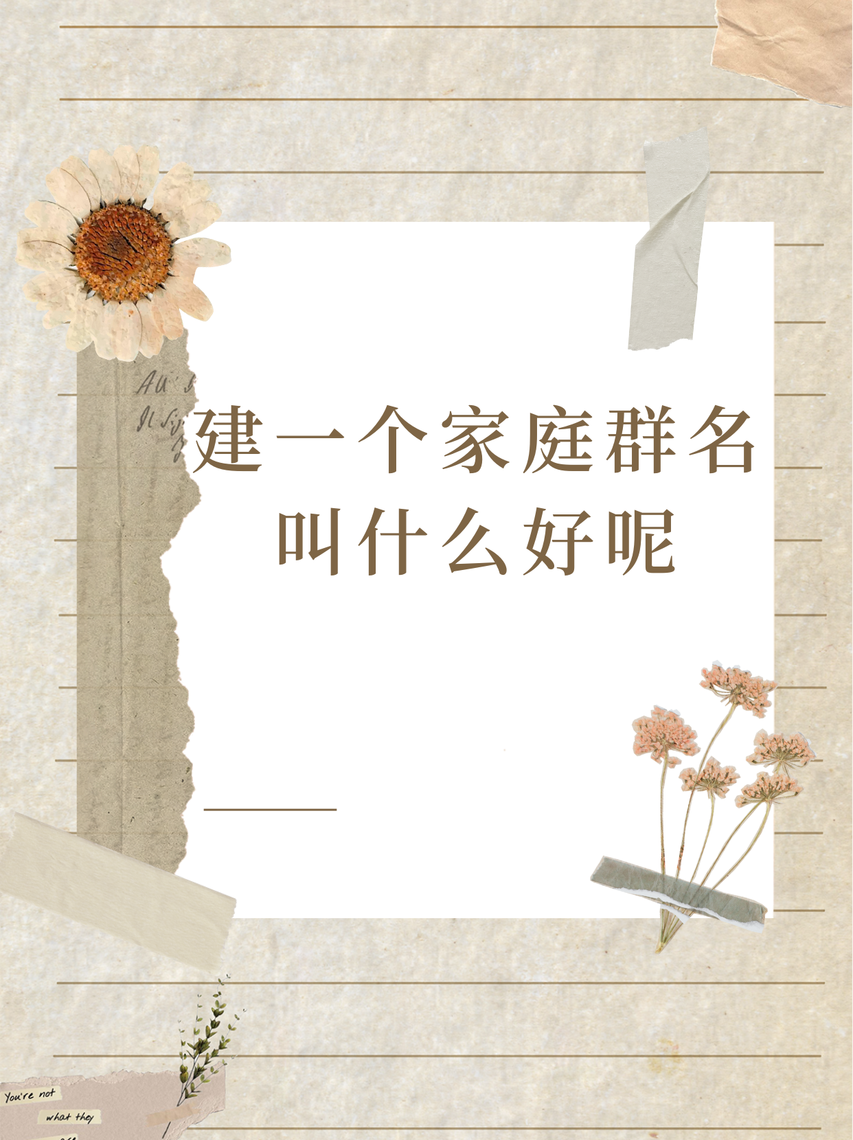 一家人群名
