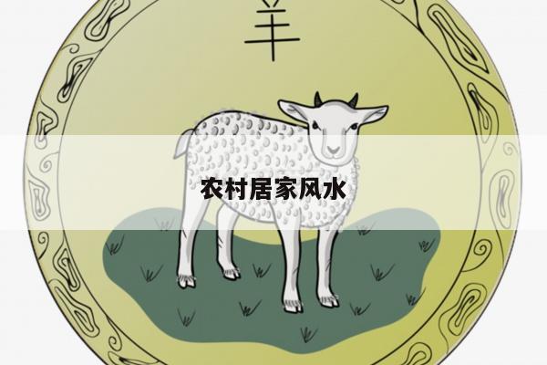农村居家风水